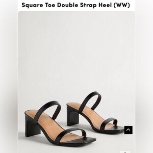 Torrid Square Toe Double Strap Heel